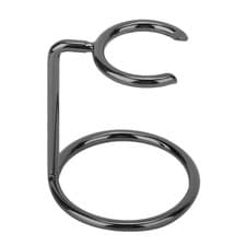 Image of Men Shaving Brush Stand Holder Stainless Steel For Salon Home Travel Use.