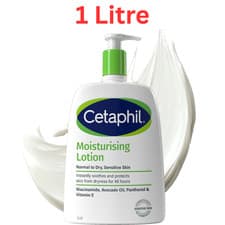 Image of Cetaphil Moisturiser Lotion Face & Body Normal to Dry Sensitive Skin Niacinamide