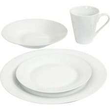 Image of 16 Pcs Porcelain Crockery Complete Dinner Set Dinning Tableware Plates Mugs