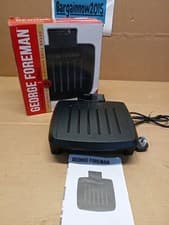 Image of George Foreman 28300 Immersa Small Electric Grill, Black. J631.