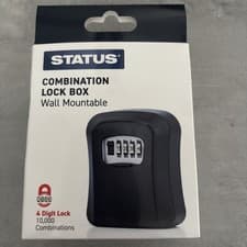 Image of Status Combination Lock Box - New In Sealed Box