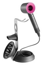 Image of Hair Dryer Desk Table Stand Storage Holder Silver for Dyson Supersonic or Nural