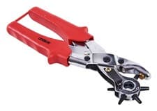 Image of Heavy Duty Leather Hole Belt Plastic Craft Canvas Punch Puncher Plier New Amtech