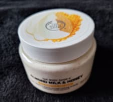 Image of The Body Shop Almond Milk & Honey Exfoliating Cream Scrub 250ml
