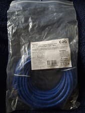 Image of C2G 25ft Cat6 Cable - Snagless Shielded Ethernet Network Patch Cable, Blue