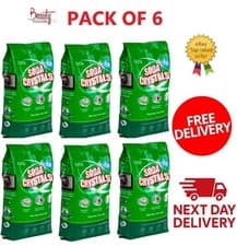 Image of Dri-Pak Soda Crystals 1kg – Multi-Purpose Cleaner for Home & Laundry, Pack of 6