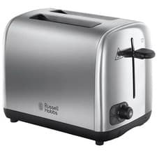 Image of Russell Hobbs Classics 2 Slice Toaster - Brushed & Polished Stainless Steel