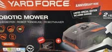 Image of Yard Force MB400 Robotic Cordless Lawn Mower, Battery, Auto Stop, Garage, 16cm