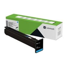 Image of Original Lexmark 77L20C0 Cyan Return Programme Toner Cartridge