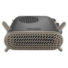 Image of Delonghi Capsule Fan Heater, 2400W Electric Heater HFS70B24.GY, Grey