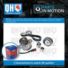 Image of Timing Belt & Water Pump Kit fits VW GOLF Mk6, Mk7 1.6D 2.0D 2012 on Set QH New