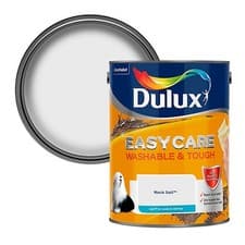 Image of Dulux Easycare Washable Tough Matt Emulsion Rock Salt Wall Ceiling Paint 5L Plus