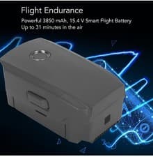 Image of Intelligent Flight Battery 3850mAh 15.4V for DJI Mavic 2 Pro/Zoom Drone 1pc