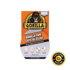Image of Gorilla Glue Clear Tape Strong Durable Adhesive For Indoor Outdoor Use 8.2 Metre