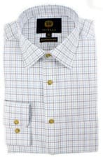 Image of Viyella - Mini tattersall check shirt