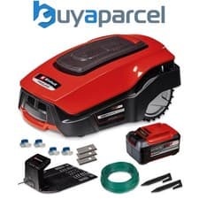 Image of Einhell Robot Lawn Mower 18V Kit FREELEXO 1200 LCD Power X-Change + 5Ah Battery