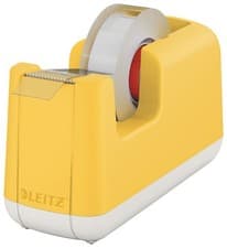 Image of Leitz Tape Dispenser, Heavy Base With Tape, Cosy Range, Warm Yellow, 53670019 Wa