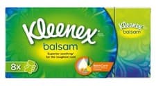 Image of 8 x KLEENEX Balsam Pocket Tissue Packs (1 x 8 pack) **from only £4.93/unit**