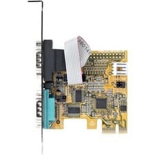Image of Startech 2-Port Pci Express Serial Card Dual Port Pcie To Rs232 Db9 Serial Card