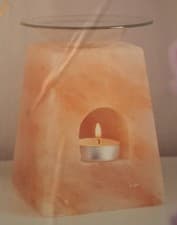 Image of Pyramid Salt Oil Burner