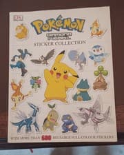 Image of Pokemon DK Sticker Book 1st Edition 2007 Unused