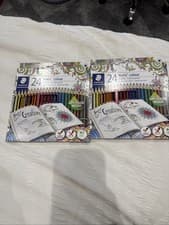 Image of STAEDTLER 24 Noris Colour Colouring Pencil Brand New X2 Pack Of 24