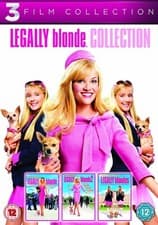 Image of LEGALLY BLONDE TRILOGY DVD ALL SET PART 1 2 3 BLONDES ALL 3 FILMS MOVIES UK Rele