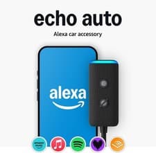 Image of Amazon Echo Auto Gen 2 Newest Gen Add Alexa to your Car Bluetooth Device