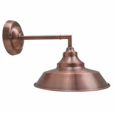 Image of Modern Wall Light Shades Satin Nickel Copper Yellow Brass Wall Sconce E27 Fit