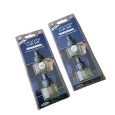 Image of 2 Packs Yankee Candle Car Jar MIDSUMMER NIGHT Refills NEW Automotive Scent