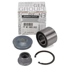 Image of GENUINE RENAULT Rear Wheel Bearing Kit MEGANE CLIO DACIA NISSAN 7701205812