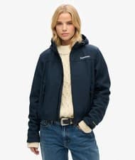 Image of Superdry CODE Trekker Hooded Softshell Jacket Size 14