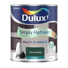 Image of Dulux Simply Refresh Multi Surface Paint, All Shades, Eggsgell 750 ml