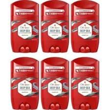 Image of 6 x 50ml Old Spice Deep Sea Deodorant Stick For Men, EXP 04/26