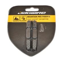 Image of Jagwire Switchback MTB Brake Pads - Black - Insert