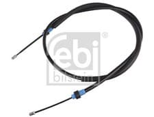 Image of 180480 FEBI BILSTEIN CABLE PULL, PARKING BRAKE REAR FOR DACIA RENAULT