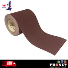 Image of Sandpaper Roll 115mm x 10mts - PRONET Aluminium Oxide Sanding Rolls - P40-P320