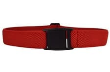 Image of Adult Belt Unisex, Adjustable, Elasticated Stretch Belt with Plastic Clip Buckle