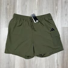 Image of Adidas Cargo Chelsea Shorts Olive Green Black Lifestyle JD1827 Men's Size XL