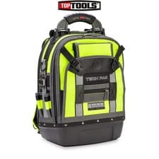Image of Veto Pro Pac Tech Pac Hi-Viz Yellow Backpack Tool Bag AX3515