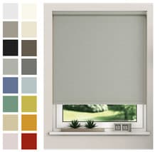 Image of Made to Measure Blackout Roller Blind - Thermal Custom Size Window Blind UK