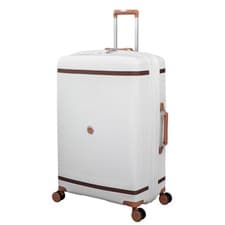 Image of it luggage Advantageous 77.5cm 8 Wheel Expandable Large Suitcase TSA Milk White