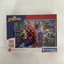 Image of Marvel Spiderman Puzzle 30 pieces. 33.5 x 23.5 cm. Age 3+. Lizard Venom Goblin