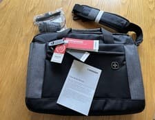 Image of Wenger Underground 16 Inch luxury Laptop Briefcase with Tablet Pocket Brand New