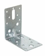 Image of Galvanised 2.5mm Right Angle Bracket 50x50mm 60x40mm 90x90mm 150x90mm 150x150mm