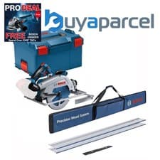 Image of Bosch GKS 18V-68 GC 18V BITURBO Brushless Circular Saw 190mm 2x1.4m Guide Rails