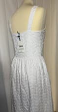 Image of Barbour White Women’s Size 8 Dress New With Tags Never Worn