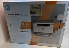 Image of HP LaserJet MFP M234dwe Monochrome All-In-One Printer - White/Gray