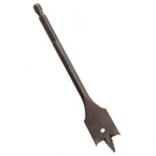 Image of Bosch Selfcut Flat Drill Bit With Hex Shank - Various CLEARANCE Sizes 18, 25, 32
