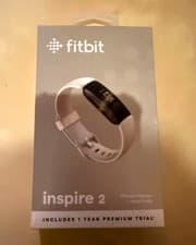 Image of Fitbit Inspire 2 Activity Tracker Fitness Smart Watch White -Super Fast Delivery